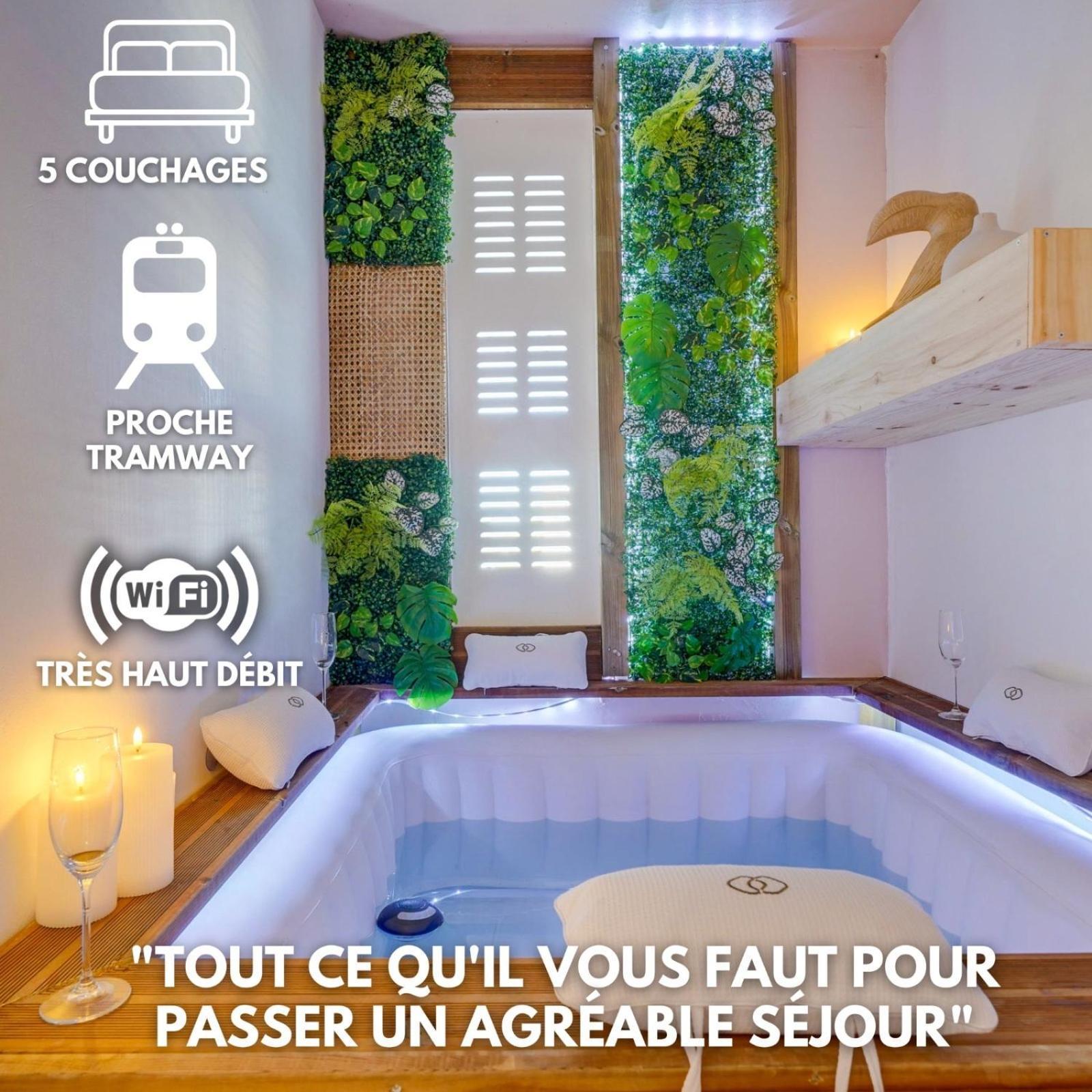 Fridhome Jacuzzi Parking Wifi Fibre 2Min Tram บรูจส์ ภายนอก รูปภาพ